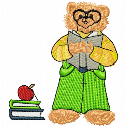 Teddy Embroidery Design 3